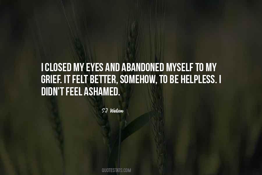 Feel Ashamed Quotes #318453