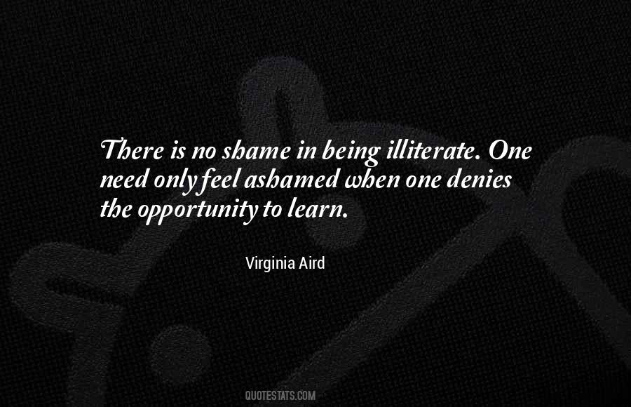 Feel Ashamed Quotes #375869