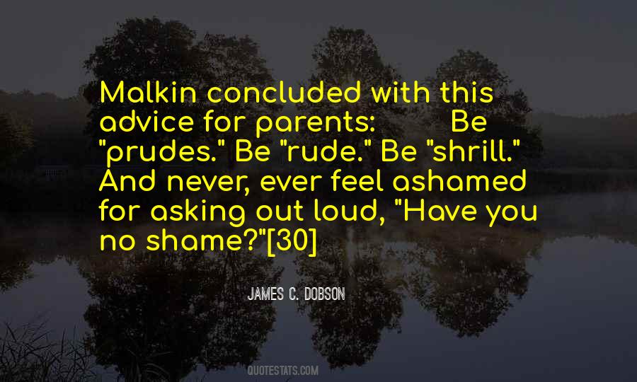 Feel Ashamed Quotes #846588