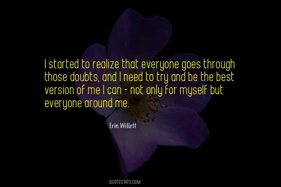 The Best Version Of Myself Quotes #87383