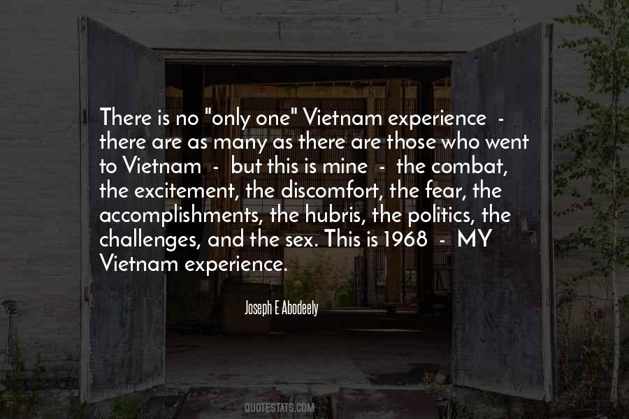 Fear And Excitement Quotes #1064278