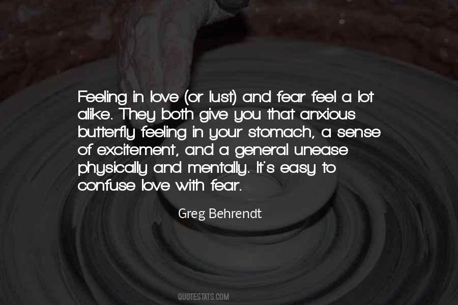 Fear And Excitement Quotes #366596