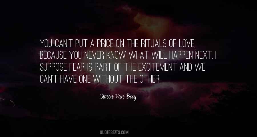 Fear And Excitement Quotes #629286
