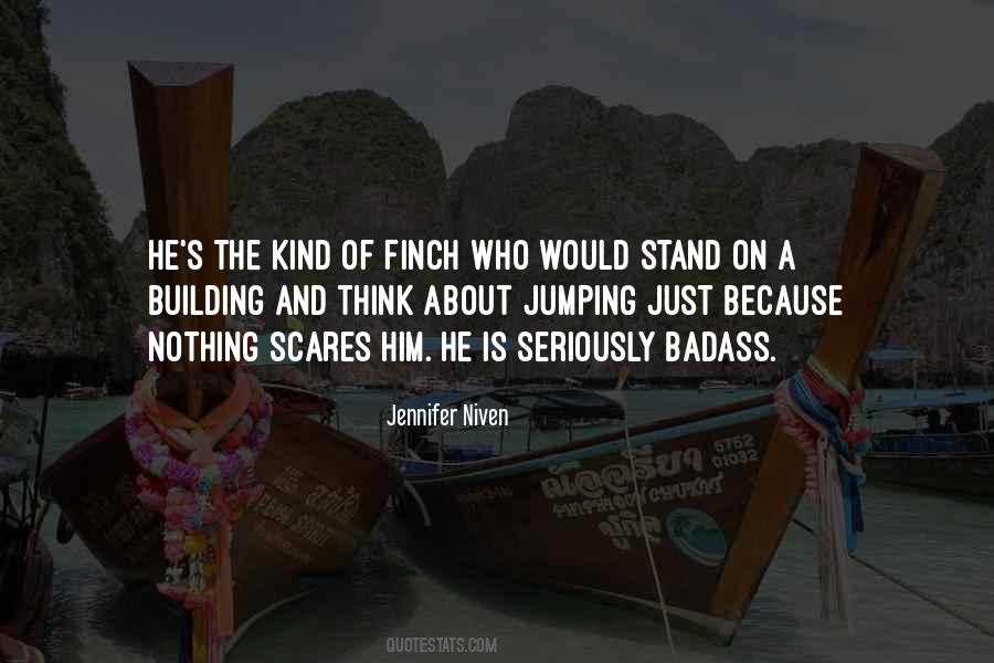Jumping Off A Building Quotes #160796