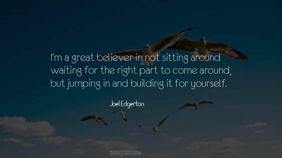 Jumping Off A Building Quotes #727730
