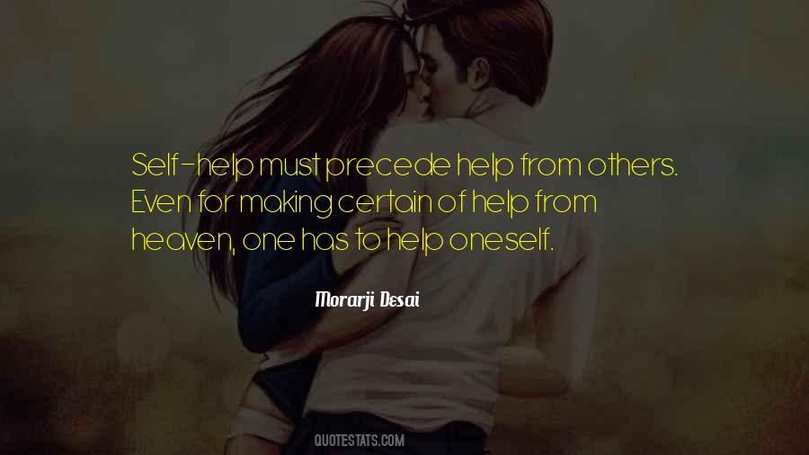One Help Quotes #239457