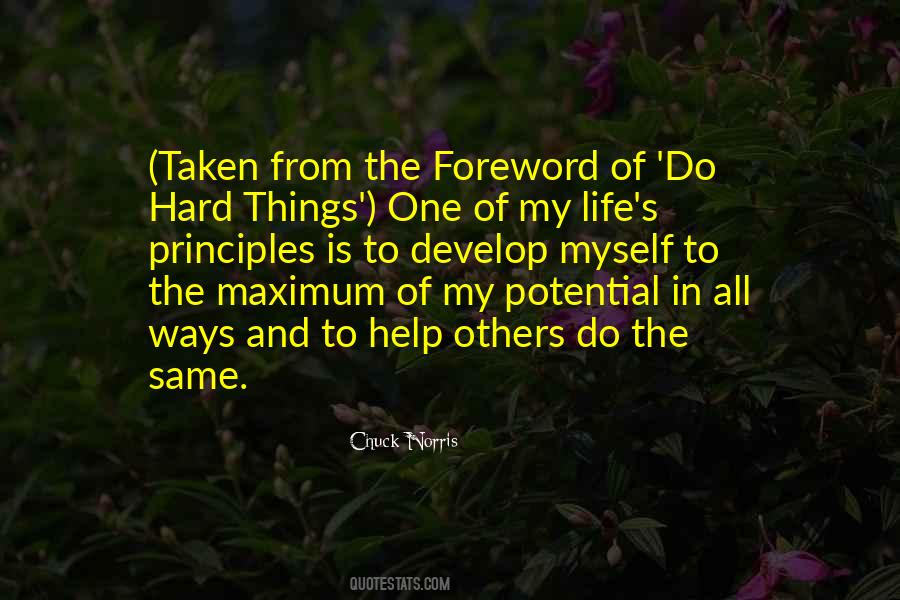 One Help Quotes #298793