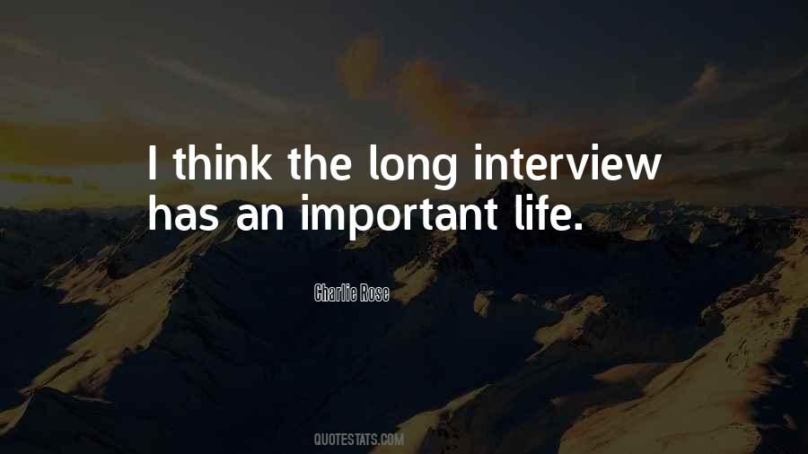 Important Long Quotes #404768