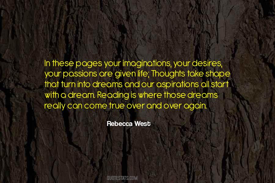 Dreams And Thoughts Quotes #544499