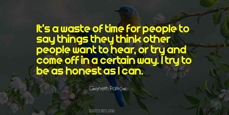 Things I Want To Say Quotes #446826