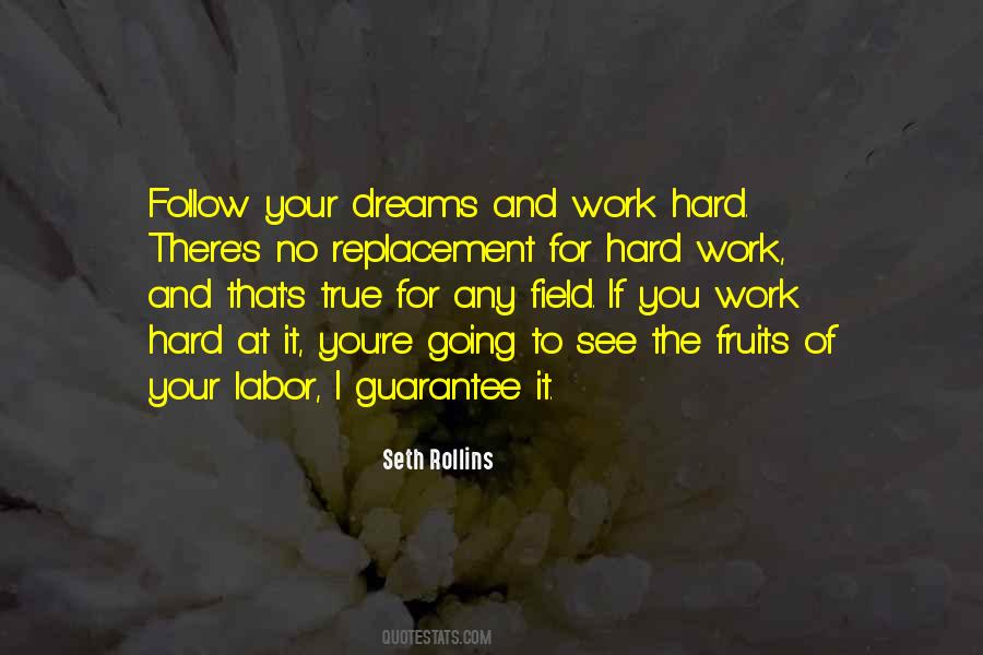 Dreams Follow Quotes #394633