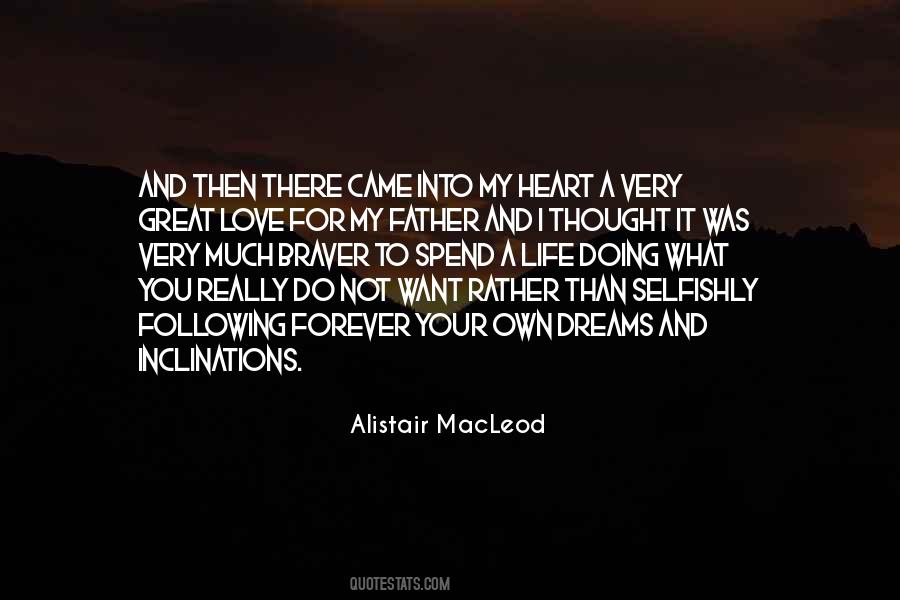 Dreams For My Father Quotes #138558