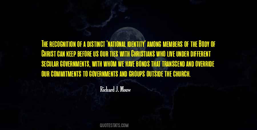 Keep Your Identity Quotes #1221667