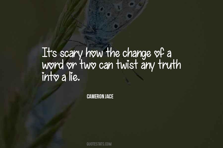 Word Change Quotes #572580