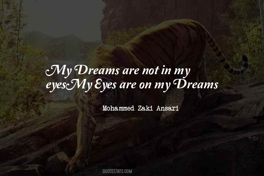 Dreams In My Eyes Quotes #347798