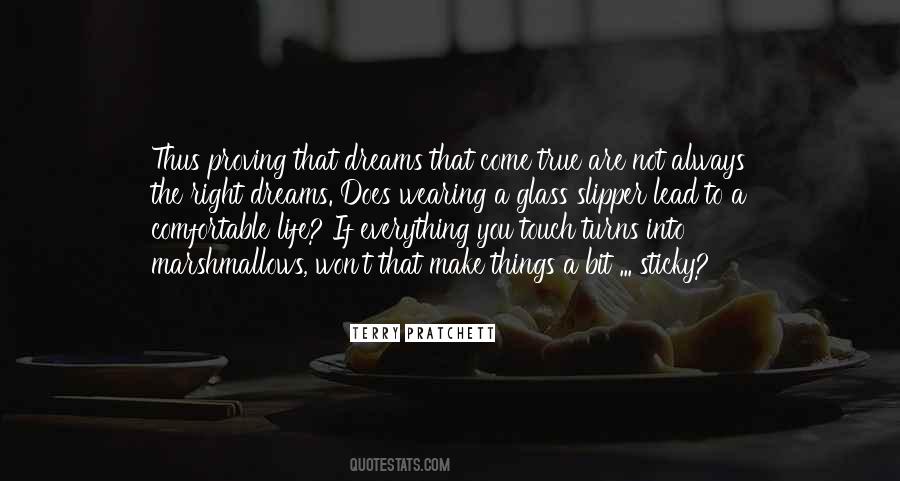 Dreams Not Come True Quotes #70207