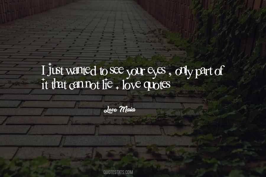 Love Your Eyes Quotes #193721