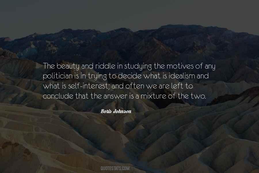 What Is The Interest Quotes #30515