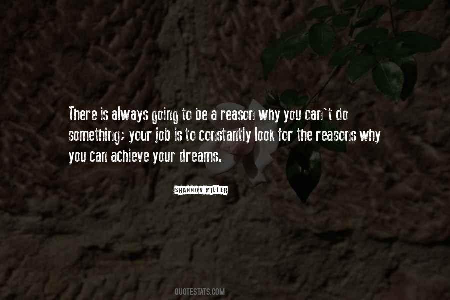 Dreams To Achieve Quotes #489121