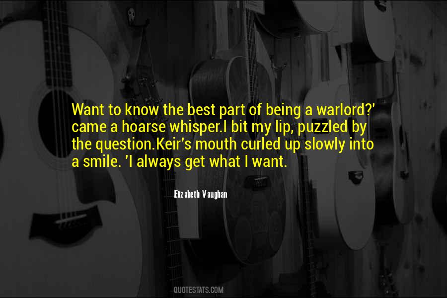I Always Get What I Want Quotes #276694
