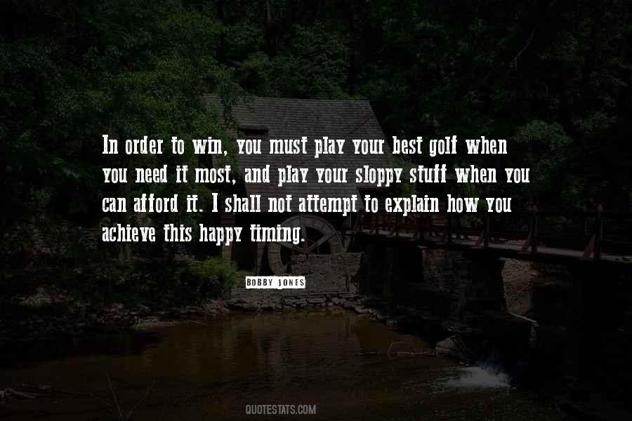 Best Golf Quotes #498843