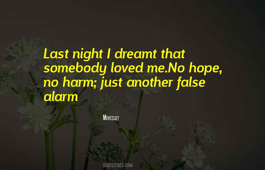 Dreamt Of You Last Night Quotes #1534977