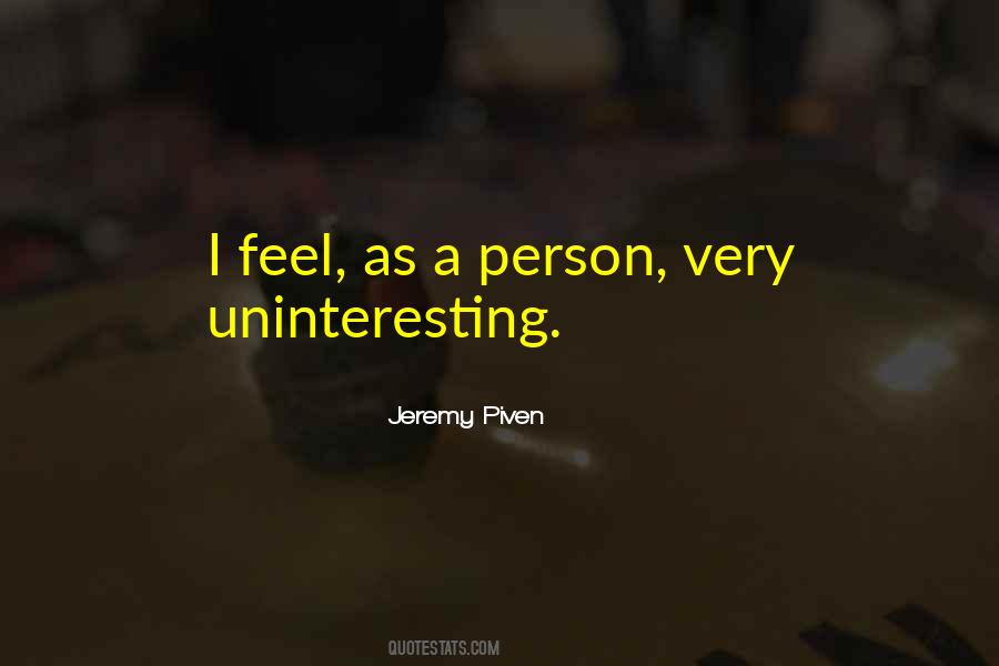 I Person Quotes #2591