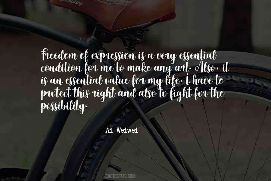 Right To Expression Quotes #1690031