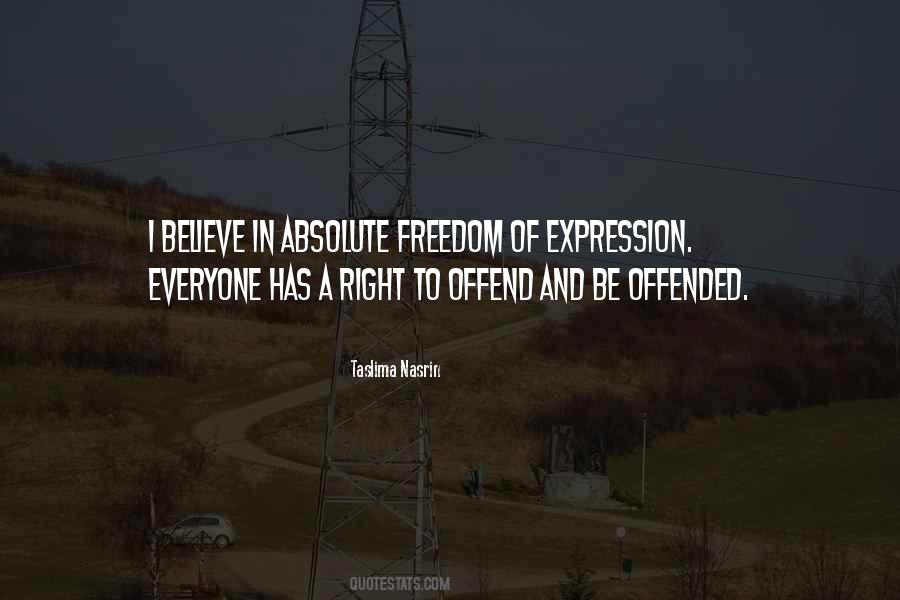 Right To Expression Quotes #1715343