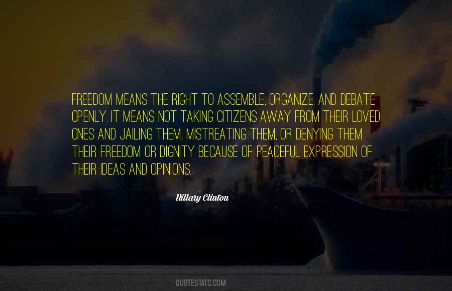 Right To Expression Quotes #1725262