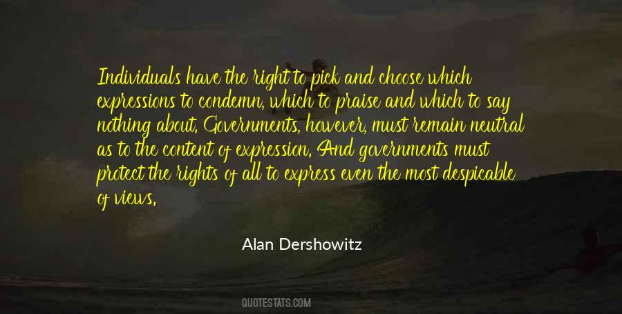 Right To Expression Quotes #452058