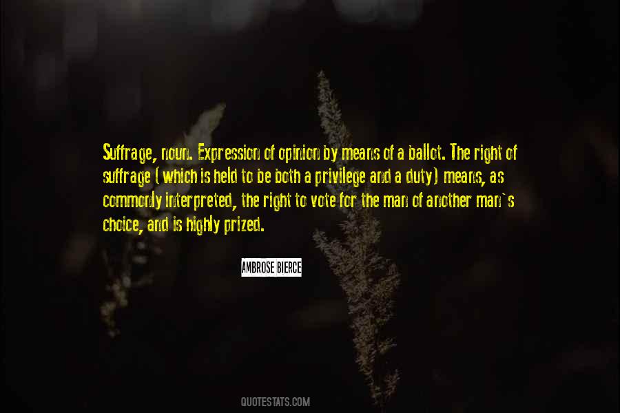 Right To Expression Quotes #599568