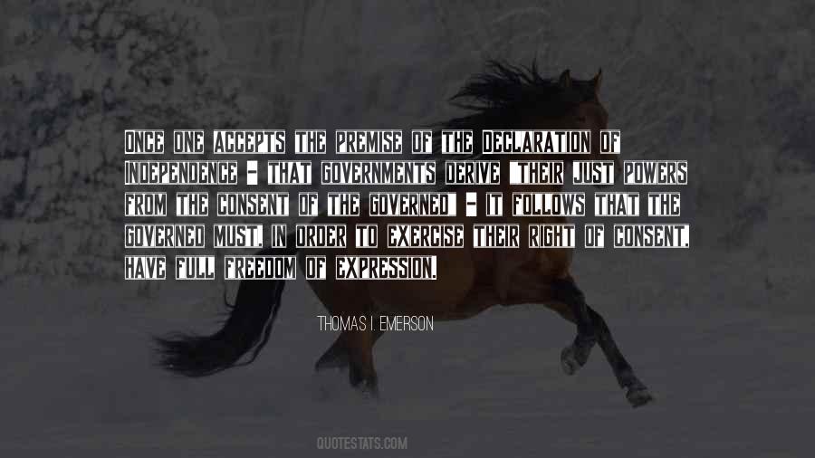 Right To Expression Quotes #887121