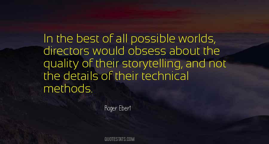 The Best Of All Possible Worlds Quotes #617559