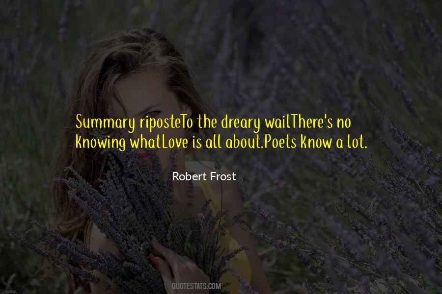 Dreary Quotes #1050308