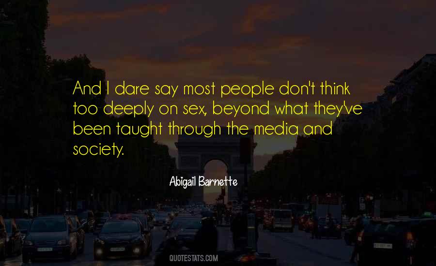 Quotes About The Media And Society #1030628