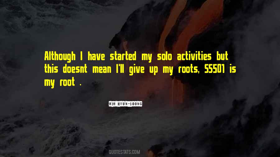 My Roots Quotes #393433