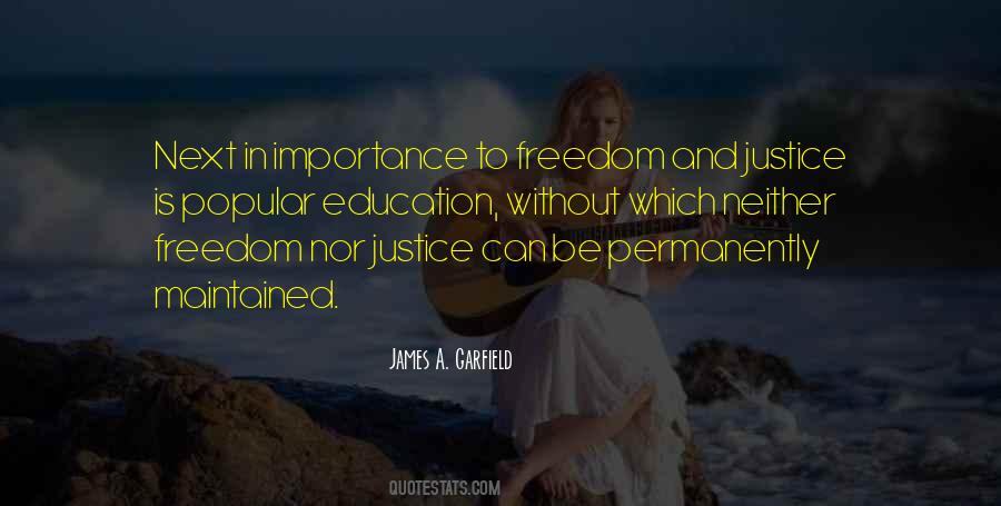 Education And Justice Quotes #510651