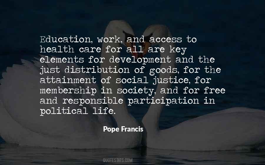 Education And Justice Quotes #672486