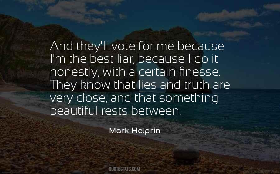 The Best Liar Quotes #1671993