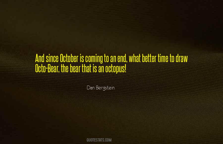 End Of October Quotes #848859
