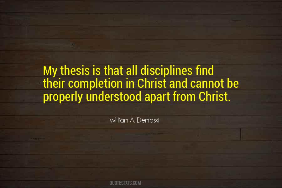 Thesis In Quotes #1277053