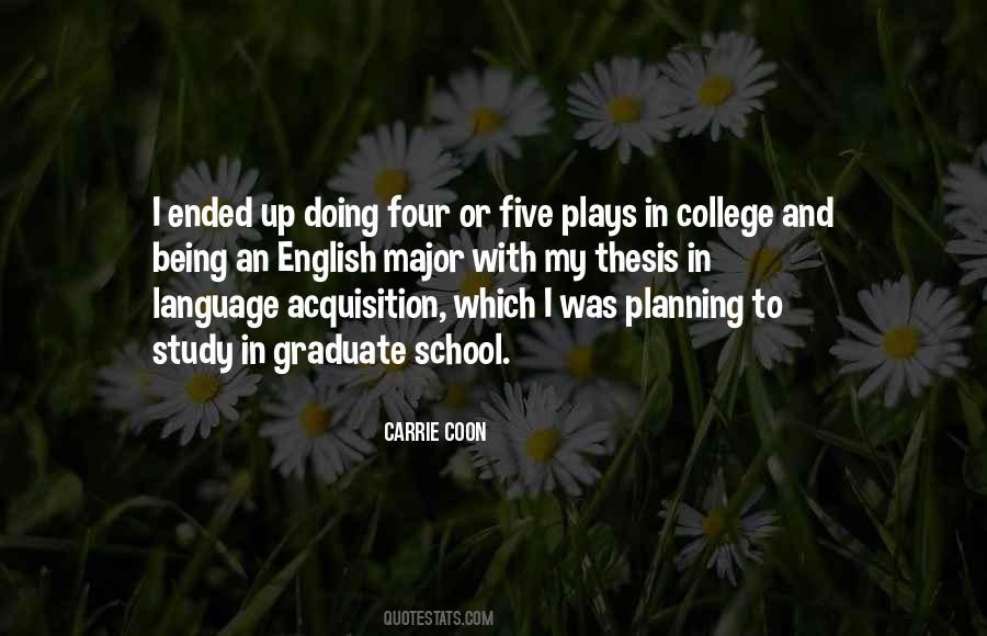 Thesis In Quotes #233058