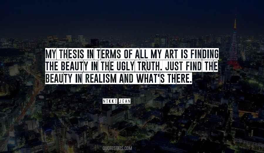 Thesis In Quotes #611318