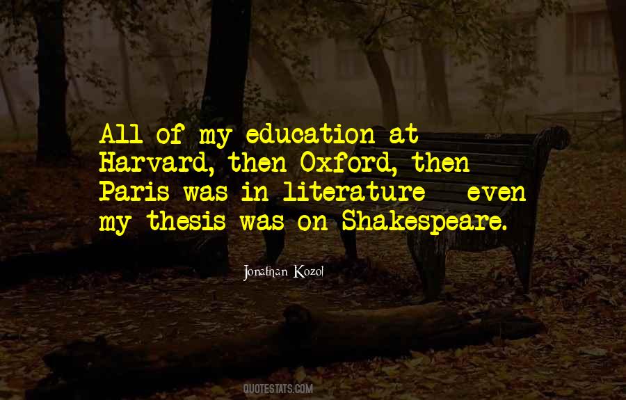 Thesis In Quotes #975703