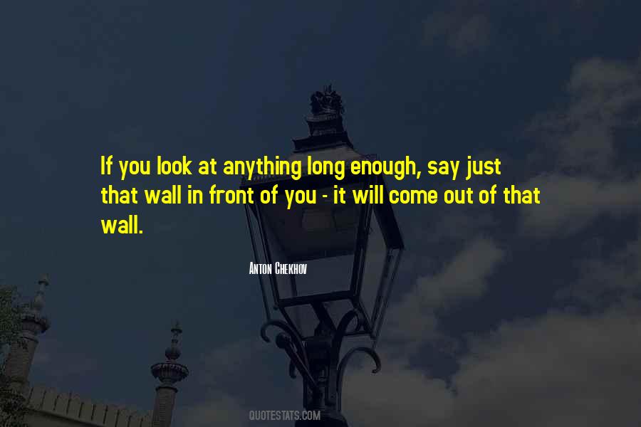 Look In Front Of You Quotes #1226830