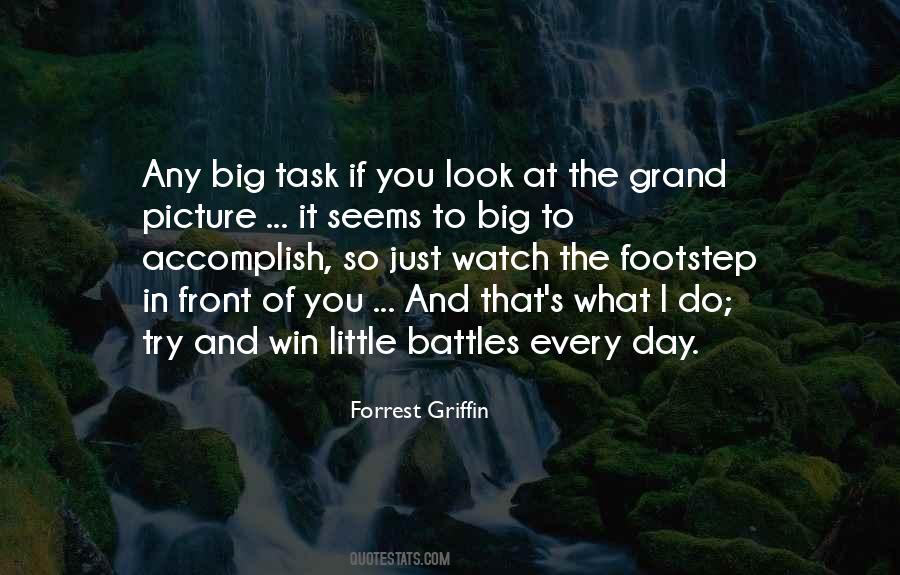 Look In Front Of You Quotes #946959