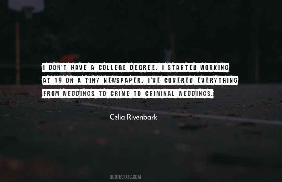 Quotes About A College Degree #257634