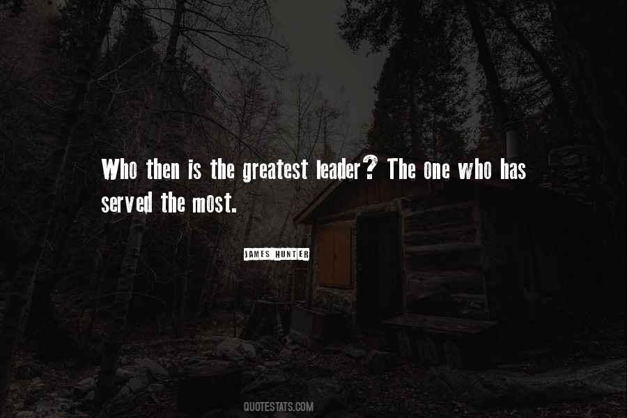 The Greatest Leadership Quotes #1206960
