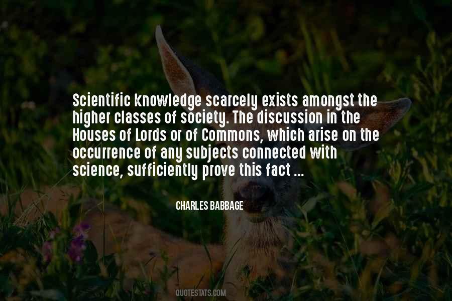 Knowledge In Society Quotes #1642648